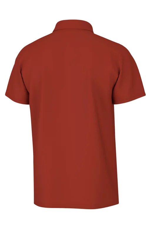 Southern Point Co. Maxwell Short Sleeve Polo Crimson