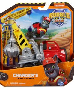 Paw Patrol Rubble And Crew Core Vehicle Charger's Crane Grabber