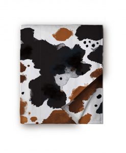 Southern Couture Super Soft Blanket Cow Print #SCB95