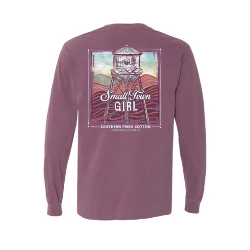 Southern Fried Cotton Small Town Girl Long Sleeve