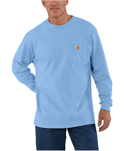 Carhartt Loose Fit Heavyweight Long-Sleeve Pocket T-Shirt #K126