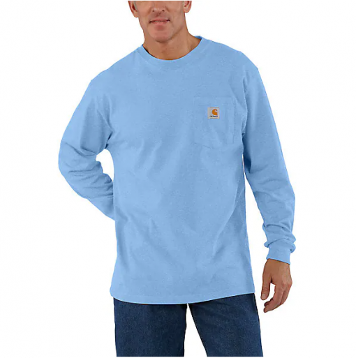 Carhartt Loose Fit Heavyweight Long-Sleeve Pocket T-Shirt #K126