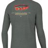 Southern Point Co. Youth Blaze Orange Collar Long Sleeve Tee