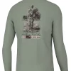 Southern Point Co. Turkey Design Long Sleeve Tee