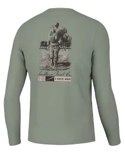 Southern Point Co. Turkey Design Long Sleeve Tee