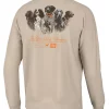 Southern Point Co. Gun Dog Collection Long Sleeve Tee Sandstone