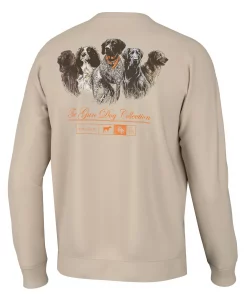 Southern Point Co. Gun Dog Collection Long Sleeve Tee Sandstone