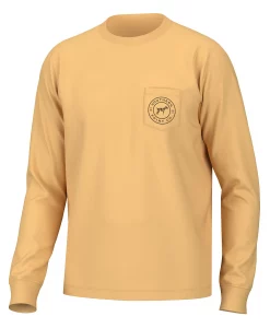 Southern Point Co. Youth Vintage Camo Greyton Long Sleeve Tee
