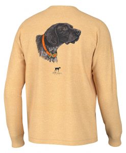 Southern Point Co. Shadow Greyton Long Sleeve Tee Honey Gold