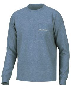 Southern Point Co. Kennel Up Long Sleeve Tee Captain's Blue