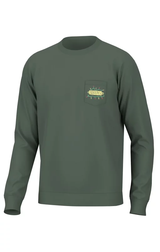 Southern Point Co. Snow Globe Greyton Long Sleeve Tee