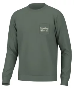 Southern Point Co. Santa Clause Long Sleeve Tee Sycamore