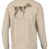 Southern Point Co. Greyton Detail Long Sleeve Tee