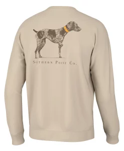 Southern Point Co. Greyton Detail Long Sleeve Tee