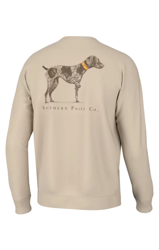 Southern Point Co. Greyton Detail Long Sleeve Tee