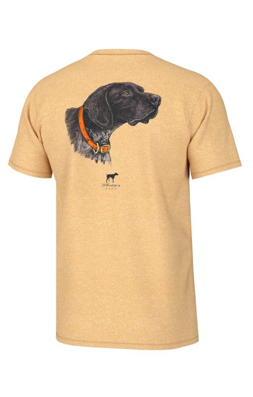 Southern Point Co. Greyton Short Sleeve Tee Honey Gold