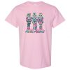 Southern Couture Soft Merry And Bright Nutcracker Tee - Light Pink