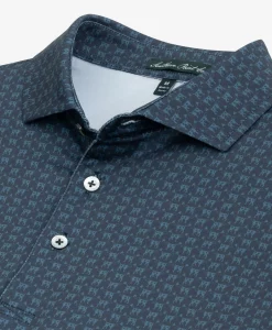 Southern Point Co. The Heritage Polo - Greyton Print