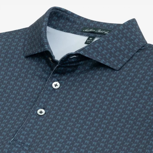 Southern Point Co. The Heritage Polo - Greyton Print