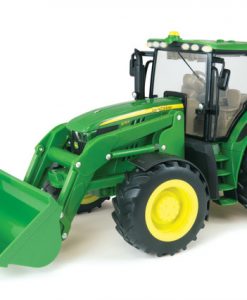 Tomy Big Farm Lights And Sounds John Deere 1:16 Scale Tractor Loader #46074