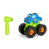 Tomy Build-A-Buddy Monster Truck 2-In-1 Toy With Hand Ratchet #47609