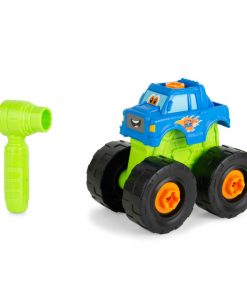 Tomy Build-A-Buddy Monster Truck 2-In-1 Toy With Hand Ratchet #47609