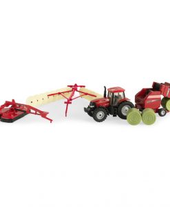 Tomy Case IH 1:64 Scale Farm Toy Haying Set #44078