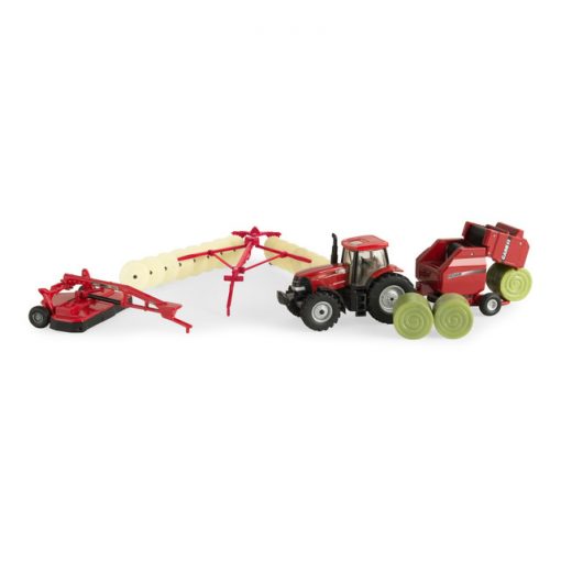 Tomy Case IH 1:64 Scale Farm Toy Haying Set #44078