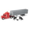 Tomy Cattle Trailer Semi Set 1:64 Scale Playset #47597