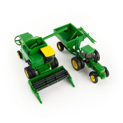 Tomy John Deere 1:64 Scale Harvesting Set - Farm Toy Set #45821