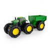 Tomy John Deere Monster Treads Tractor With Wagon #47353B