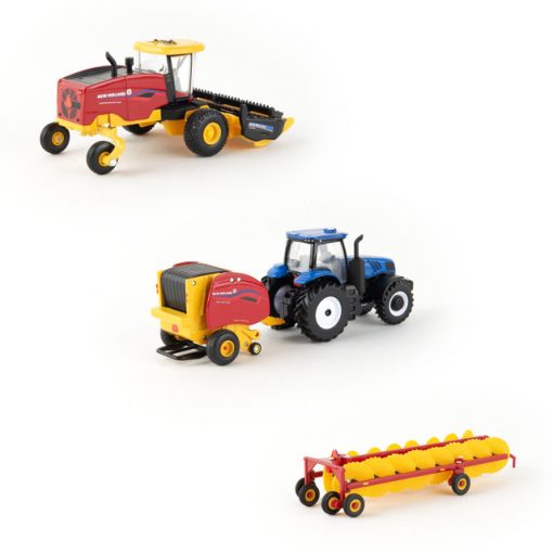 Tomy New Holland 1:64 Scale Farm Toy Haying Set #13993