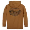 Fish Hippie Youth Drifter Hoodie Amber