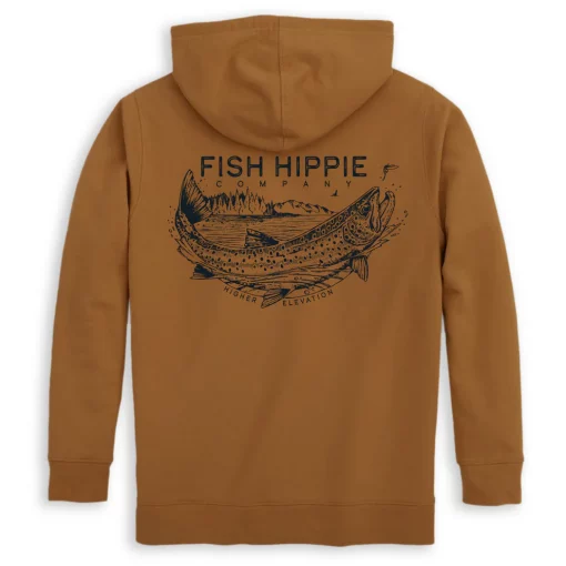 Fish Hippie Youth Drifter Hoodie Amber