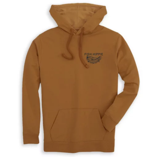 Fish Hippie Youth Drifter Hoodie Amber