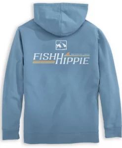 Fish Hippie Youth Drifter Hoodie Dark Marlin