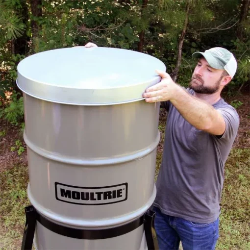 Moultrie 55-Gallon Galvanized Lid #MFA-15022