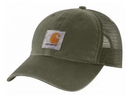 Carhartt Canvas Mesh-Back Cap - Basil #100286