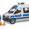 Bruder Toys MB Sprinter Police With Policeman #02683