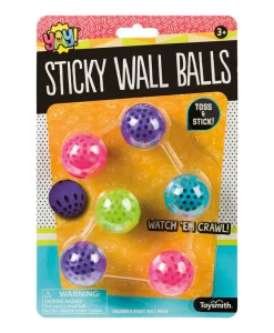 Toysmith Sticky Wall Balls #90819