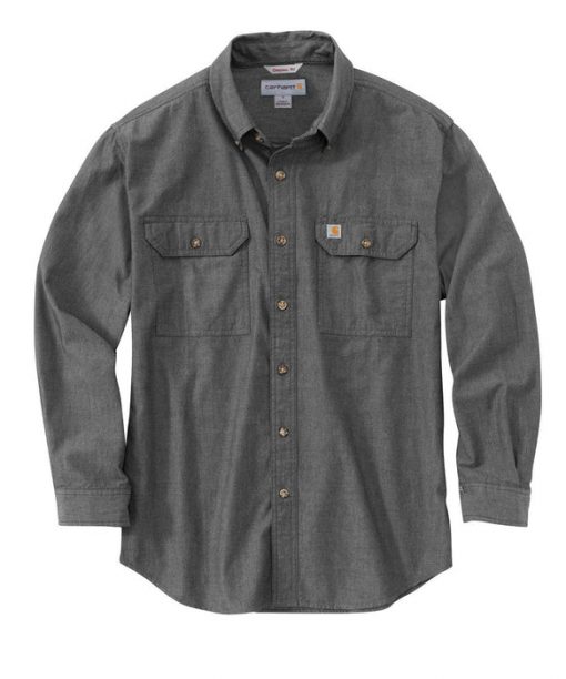 Carhartt Loose Fit Midweight Chambray Long-Sleeve Shirt #104368