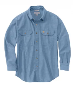 Carhartt Loose Fit Midweight Chambray Long-Sleeve Shirt #104368