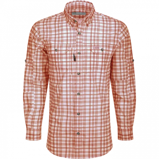 Drake Hunter Creek Window Pane Plaid Shirt Long Sleeve #DS2231