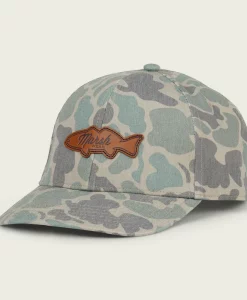 Marsh Wear RR Leather Hat - Green Camo #BWC3001