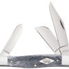 Case Knife Smooth Gray Bone Large Stockman Pocket Knife #34203