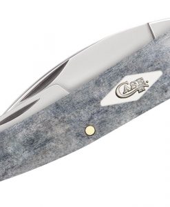 Case Knife Smooth Gray Bone Seahorse Whittler Pocket Knife #34207