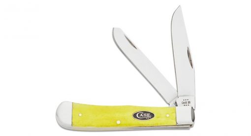 Case Knife Smooth Yellow Bone Trapper #20030