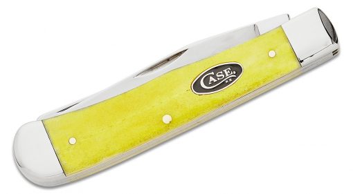 Case Knife Smooth Yellow Bone Trapper #20030