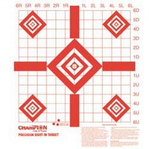 Champion Redfield Style Precision SightIn Targets #47387