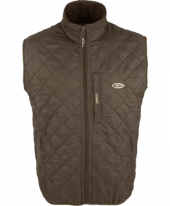 Drake Delta Quilted Fleece Lined Vest #DW1171